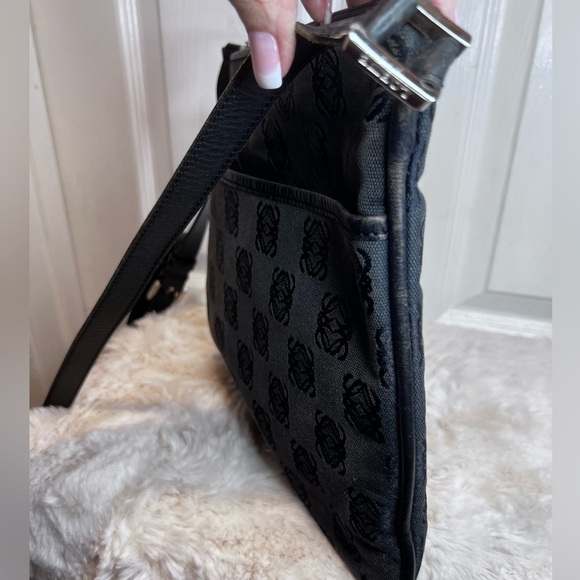 LOEWE ANAGRAM CROSSBODY BLACK/GREY BAG - Picture 6 of 15